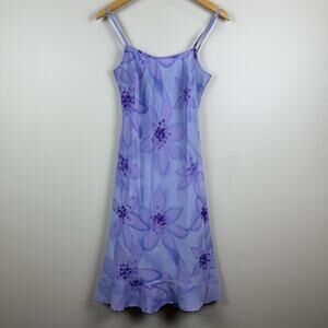 Vintage Rue 21 Floral Dress Purple Size 4‎ Y2K Fairycore Romantic Feminine